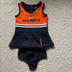 NFL Chicago Bears 2 piece  Cheerleader Dress - Size 12 month’s